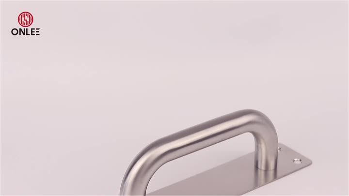 Plate big handle with arcuate handle video